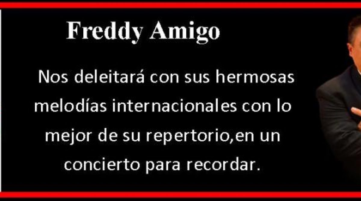 Café Concert El Puente presenta a Fredy Amigo, tenor chileno de reconocido prestigio, con actuaciones en diversos escenarios internacionales. Sábado 11 de diciembre