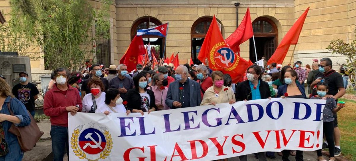 Gladys Marín. Su ejemplo emerge “una y otra vez en las luchas del pueblo”