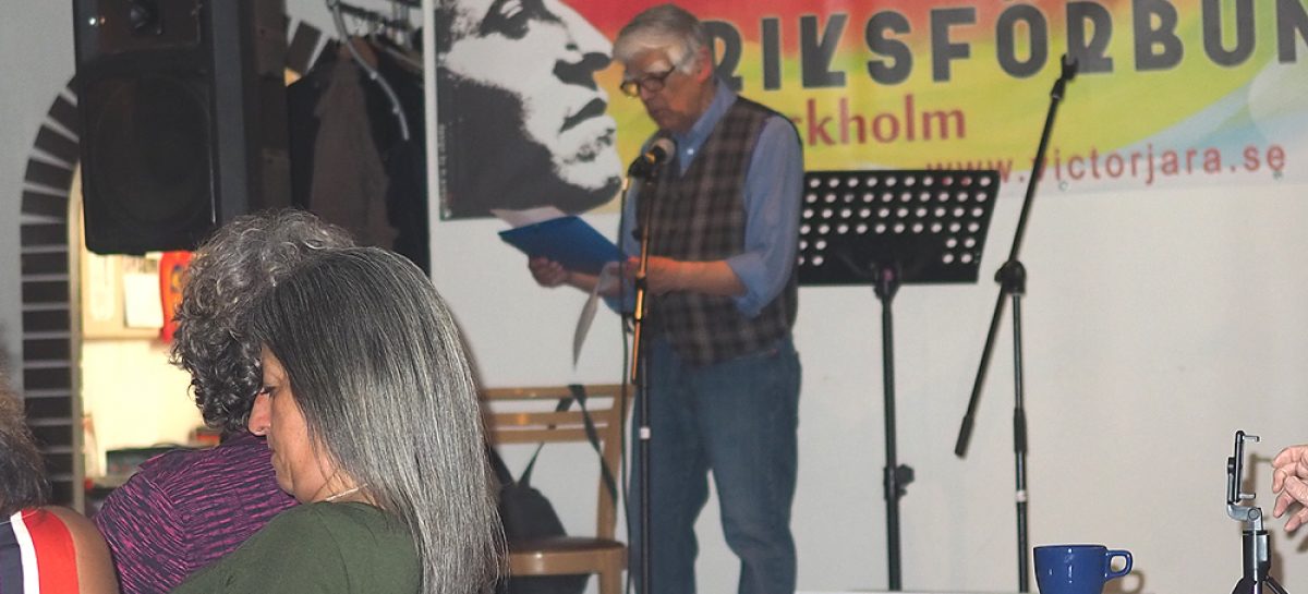 El pasado 4 de junio, en Estocolmo, en el local de la organización Víctor Jara se celebraron los Ciento Diez años del Partido Comunista de Chile